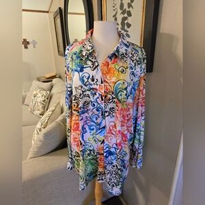 Al8 Miles:Colorful Women's Long Sleeve Top